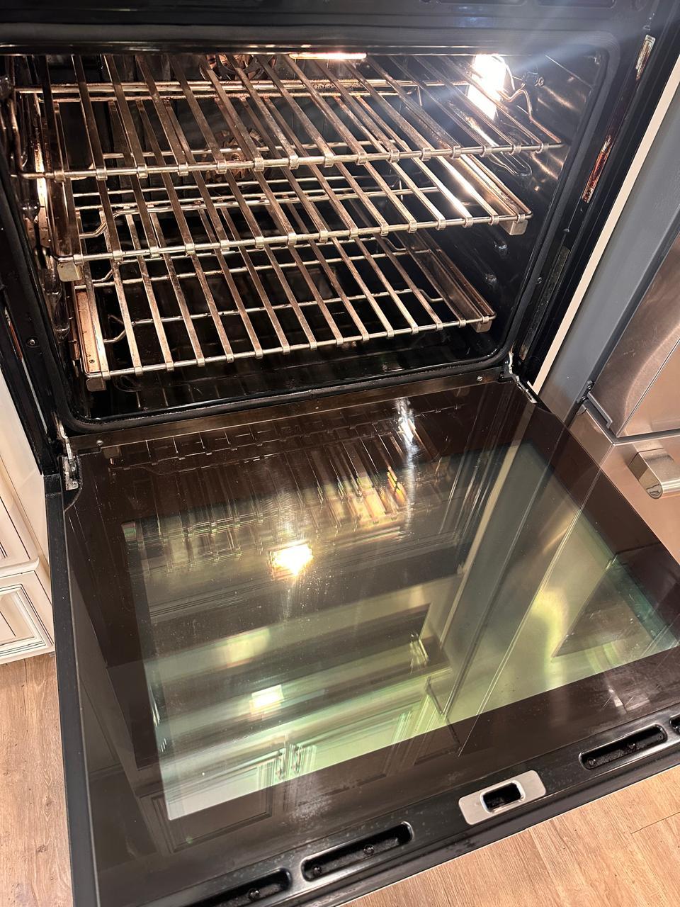 Oven Deep Clean - After cleaning