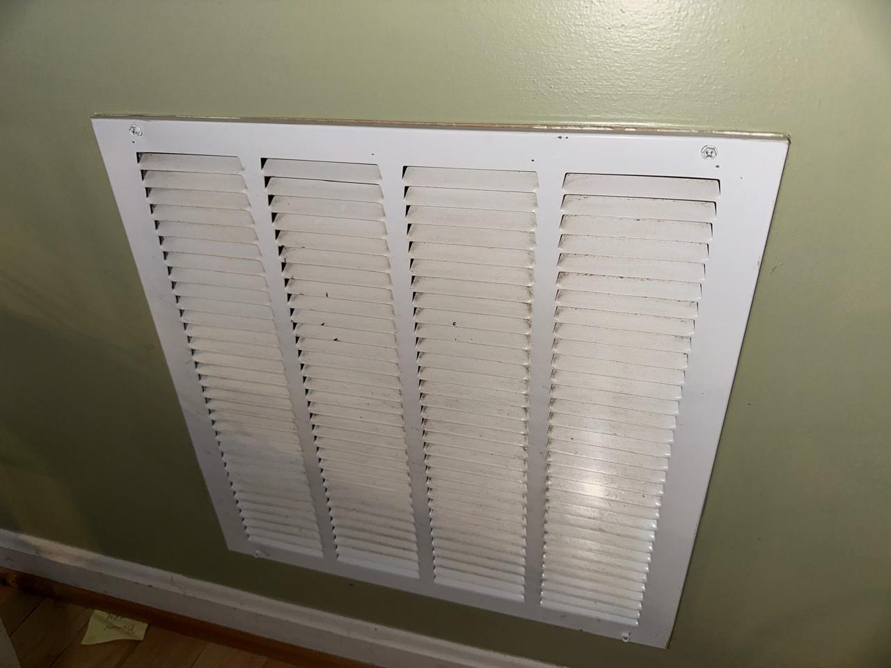 Air Vent Restoration - After cleaning
